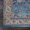 image:imageNourison Home Vintage Kashan Vintage Grey 4 x Round Area Rug Easy Cleaning Non Shedding Bed Room Living Room Dining Room Kitchen 4 RoundBlue