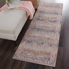 image:imageNourison Home Vintage Kashan Vintage Grey 4 x Round Area Rug Easy Cleaning Non Shedding Bed Room Living Room Dining Room Kitchen 4 RoundGrey