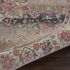image:imageNourison Home Vintage Kashan Vintage Grey 4 x Round Area Rug Easy Cleaning Non Shedding Bed Room Living Room Dining Room Kitchen 4 RoundGrey