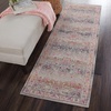 image:imageNourison Home Vintage Kashan Vintage Grey 4 x Round Area Rug Easy Cleaning Non Shedding Bed Room Living Room Dining Room Kitchen 4 RoundGrey