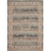 image:imageNourison Home Vintage Kashan Vintage Grey 4 x Round Area Rug Easy Cleaning Non Shedding Bed Room Living Room Dining Room Kitchen 4 RoundGrey
