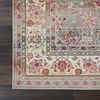 image:imageNourison Home Vintage Kashan Vintage Grey 4 x Round Area Rug Easy Cleaning Non Shedding Bed Room Living Room Dining Room Kitchen 4 RoundGrey