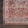 image:imageNourison Home Vintage Kashan Vintage Grey 4 x Round Area Rug Easy Cleaning Non Shedding Bed Room Living Room Dining Room Kitchen 4 RoundRed