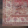 image:imageNourison Home Vintage Kashan Vintage Grey 4 x Round Area Rug Easy Cleaning Non Shedding Bed Room Living Room Dining Room Kitchen 4 RoundRed