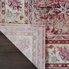 image:imageNourison Home Vintage Kashan Vintage Grey 4 x Round Area Rug Easy Cleaning Non Shedding Bed Room Living Room Dining Room Kitchen 4 RoundRed