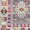 image:imageNourison Home Vintage Kashan Vintage GreyMulti 4 x Round Area Rug Easy Clean Non Shedding Bed Room Living Room Dining Room Kitchen 4 RoundGreyMulti