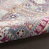 image:imageNourison Home Vintage Kashan Vintage GreyMulti 4 x Round Area Rug Easy Clean Non Shedding Bed Room Living Room Dining Room Kitchen 4 RoundGreyMulti