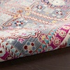 image:imageNourison Home Vintage Kashan Vintage GreyMulti 4 x Round Area Rug Easy Clean Non Shedding Bed Room Living Room Dining Room Kitchen 4 RoundGreyMulti