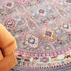 image:imageNourison Home Vintage Kashan Vintage GreyMulti 4 x Round Area Rug Easy Clean Non Shedding Bed Room Living Room Dining Room Kitchen 4 RoundGreyMulti