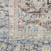 image:imageNourison Home Vintage Kashan Vintage Ivory Blue 4 x Round Area Rug Easy Clean Non Shedding Bed Room Living Room Dining Room Kitchen 4 RoundIvory Blue