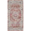 image:imageNourison Home Vintage Kashan Vintage Ivory Blue 4 x Round Area Rug Easy Clean Non Shedding Bed Room Living Room Dining Room Kitchen 4 RoundRedIvory