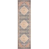 image:imageNourison Home Vintage Washables Blue Green 2 x 6 Area Rug  Easy Clean Non Shedding Bed Room Living Room Dining Room Kitchen 6 RunnerBlue Coral