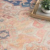 image:imageNourison Home Vintage Washables Blue Green 2 x 6 Area Rug  Easy Clean Non Shedding Bed Room Living Room Dining Room Kitchen 6 RunnerBlue Coral