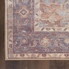 image:imageNourison Home Vintage Washables Blue Green 2 x 6 Area Rug  Easy Clean Non Shedding Bed Room Living Room Dining Room Kitchen 6 RunnerIvory Purple