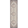 image:imageNourison Home Vintage Washables Blue Green 2 x 6 Area Rug  Easy Clean Non Shedding Bed Room Living Room Dining Room Kitchen 6 RunnerIvory Purple