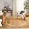 image:imageNourison Home Vintage Washables Gold 9 x 12 Area Rug  Easy Clean Non Shedding Bed Room Living Room Dining Room Kitchen 9 x 12Gold