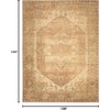 image:imageNourison Home Vintage Washables Gold 9 x 12 Area Rug  Easy Clean Non Shedding Bed Room Living Room Dining Room Kitchen 9 x 12Gold