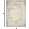 image:imageNourison Home Vintage Washables Green 710 x 910 Area Rug  Easy Clean Non Shedding Bed Room Living Room Dining Room Kitchen 8 x 10Green