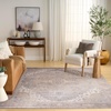 image:imageNourison Home Vintage Washables Light Blue 53 x 73 Area Rug  Easy Clean Non Shedding Bed Room Living Room Dining Room Kitchen 5 x 7Light Blue