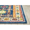 image:imageNourison Home Vivid Traditional Navy 5 x 76 Area Rug Easy Cleaning Non Shedding Bed Room Living Room Dining Room Kitchen 5x8Navy