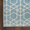 image:imageNourison Home Washable Charm Beige Ivory 2 x 3 Area Rug  Easy Clean Non Shedding Bed Room Living Room Dining Room Kitchen 2 x 3Blue Ivory
