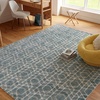 image:imageNourison Home Washable Charm Beige Ivory 2 x 3 Area Rug  Easy Clean Non Shedding Bed Room Living Room Dining Room Kitchen 2 x 3Blue Ivory