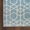 image:imageNourison Home Washable Charm Beige Ivory 2 x 3 Area Rug  Easy Clean Non Shedding Bed Room Living Room Dining Room Kitchen 2 x 3Blue Ivory