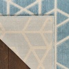 image:imageNourison Home Washable Charm Beige Ivory 2 x 3 Area Rug  Easy Clean Non Shedding Bed Room Living Room Dining Room Kitchen 2 x 3Blue Ivory