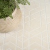 image:imageNourison Home Washable Charm Beige Ivory 2 x 3 Area Rug  Easy Clean Non Shedding Bed Room Living Room Dining Room Kitchen 2 x 3Ivory