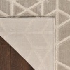 image:imageNourison Home Washable Charm Beige Ivory 2 x 3 Area Rug  Easy Clean Non Shedding Bed Room Living Room Dining Room Kitchen 2 x 3Silver Ivory