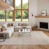 image:imageNourison Home Washable Charm Beige Ivory 2 x 3 Area Rug  Easy Clean Non Shedding Bed Room Living Room Dining Room Kitchen 2 x 3Silver Ivory