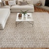 image:imageNourison Home Washable Charm Beige Ivory 2 x 3 Area Rug  Easy Clean Non Shedding Bed Room Living Room Dining Room Kitchen 2 x 3Silver Ivory
