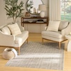 image:imageNourison Home Washable Charm Beige Ivory 2 x 3 Area Rug  Easy Clean Non Shedding Bed Room Living Room Dining Room Kitchen 2 x 3Silver Ivory