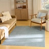 image:imageNourison Home Washable Charm Ivory 2 x 3 Area Rug  Easy Clean Non Shedding Bed Room Living Room Dining Room Kitchen 2 x 3Blue Ivory