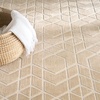 image:imageNourison Home Washable Charm Ivory 6 x 9 Area Rug  Easy Clean Non Shedding Bed Room Living Room Dining Room Kitchen 6 x 9Beige Ivory