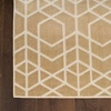 image:imageNourison Home Washable Charm Ivory 6 x 9 Area Rug  Easy Clean Non Shedding Bed Room Living Room Dining Room Kitchen 6 x 9Beige Ivory