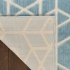 image:imageNourison Home Washable Charm Ivory 6 x 9 Area Rug  Easy Clean Non Shedding Bed Room Living Room Dining Room Kitchen 6 x 9Blue Ivory