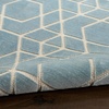 image:imageNourison Home Washable Charm Ivory 6 x 9 Area Rug  Easy Clean Non Shedding Bed Room Living Room Dining Room Kitchen 6 x 9Blue Ivory