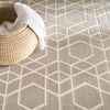 image:imageNourison Home Washable Charm Ivory 6 x 9 Area Rug  Easy Clean Non Shedding Bed Room Living Room Dining Room Kitchen 6 x 9Silver Ivory