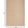 image:imageNourison Home Washable Jute Natural 23 x 76 Area Rug  Easy Clean Non Shedding Bed Room Living Room Dining Room Kitchen 8 RunnerNatural