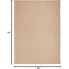 image:imageNourison Home Washable Jute Natural 23 x 76 Area Rug  Easy Clean Non Shedding Bed Room Living Room Dining Room Kitchen 8 RunnerNatural
