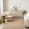 image:imageNourison Home Washable Jute Natural 53 x 73 Area Rug  Easy Clean Non Shedding Bed Room Living Room Dining Room Kitchen 5 x 7Natural