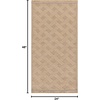 image:imageNourison Home Washable Jute Natural 53 x 73 Area Rug  Easy Clean Non Shedding Bed Room Living Room Dining Room Kitchen 5 x 7Natural