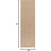 image:imageNourison Home Washable Jute Natural 53 x 73 Area Rug  Easy Clean Non Shedding Bed Room Living Room Dining Room Kitchen 5 x 7Natural