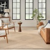 image:imageNourison Home Washable Jute Natural Beige 53 x 73 Area Rug  Easy Clean Non Shedding Bed Room Living Room Dining Room Kitchen 5 x 7Natural Beige