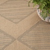 image:imageNourison Home Washable Jute Natural Beige 53 x 73 Area Rug  Easy Clean Non Shedding Bed Room Living Room Dining Room Kitchen 5 x 7Natural Beige