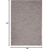 image:imageNourison Home Washable Solutions IndoorOutdoor BlueGreen 5 x 7 Area Rug Easy Cleaning Non Shedding Bed Room Living Room Dining Room Backyard Deck Patio 5x7GreyMocha