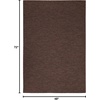 image:imageNourison Home Washable Solutions IndoorOutdoor BlueGreen 5 x 7 Area Rug Easy Cleaning Non Shedding Bed Room Living Room Dining Room Backyard Deck Patio 5x7Mocha