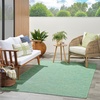 image:imageNourison Home Washable Solutions IndoorOutdoor BlueGreen 5 x 7 Area Rug Easy Cleaning Non Shedding Bed Room Living Room Dining Room Backyard Deck Patio 5x7BlueGreen