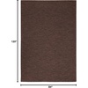 image:imageNourison Home Washable Solutions IndoorOutdoor BlueGreen 5 x 7 Area Rug Easy Cleaning Non Shedding Bed Room Living Room Dining Room Backyard Deck Patio 5x7Mocha